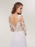 Long Sleeve Bohemia Wedding Dresses