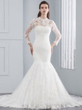 2 piece Mermaid Wedding Dress with Jacket