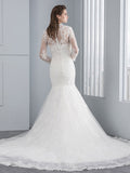 2 piece Mermaid Wedding Dress with Jacket