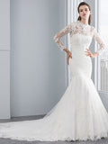 2 piece Mermaid Wedding Dress with Jacket